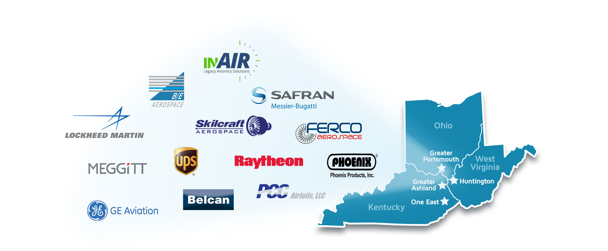 Appalachian Sky is home to 150-aerospace industries and service providers